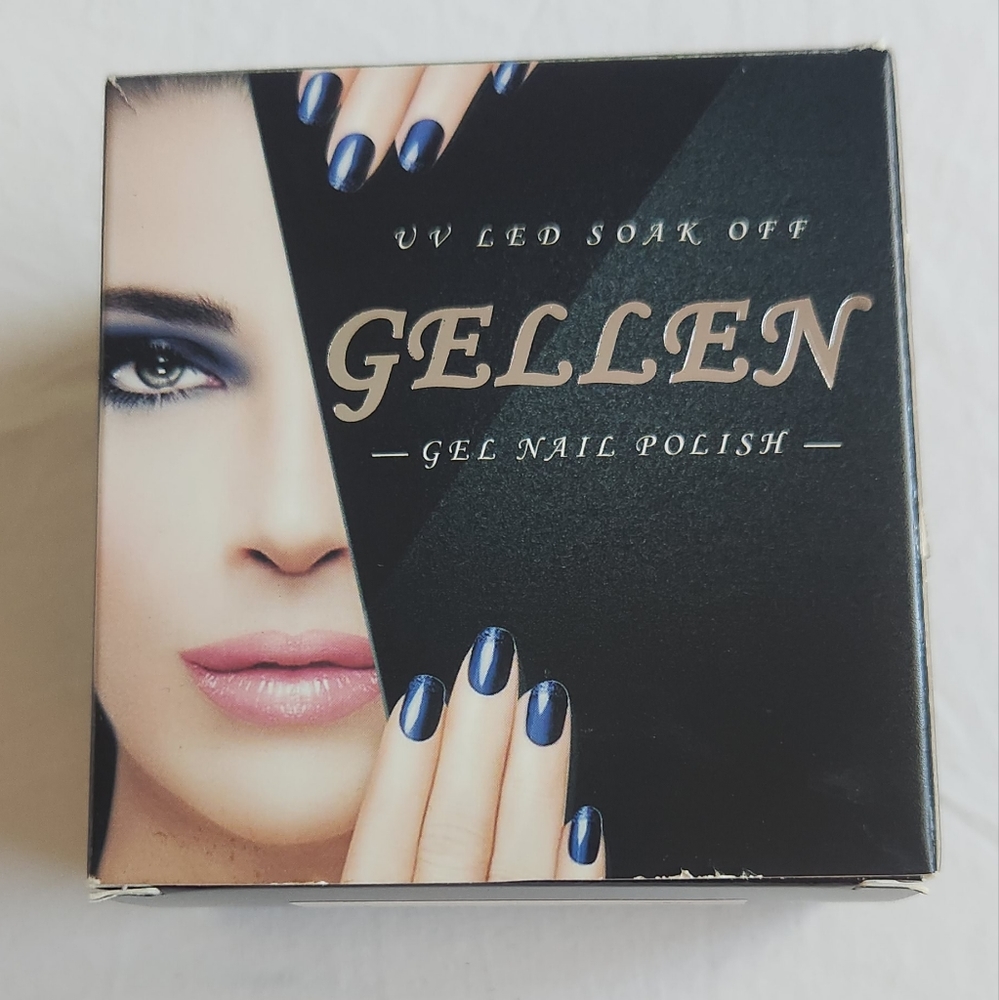 Gellen Gel Top Coat and Base Coat, 2Pcs Gel Nail Polish Base and Top Coat